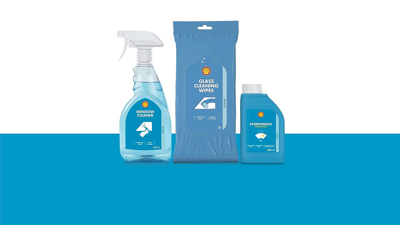 Glass Shell car care products
