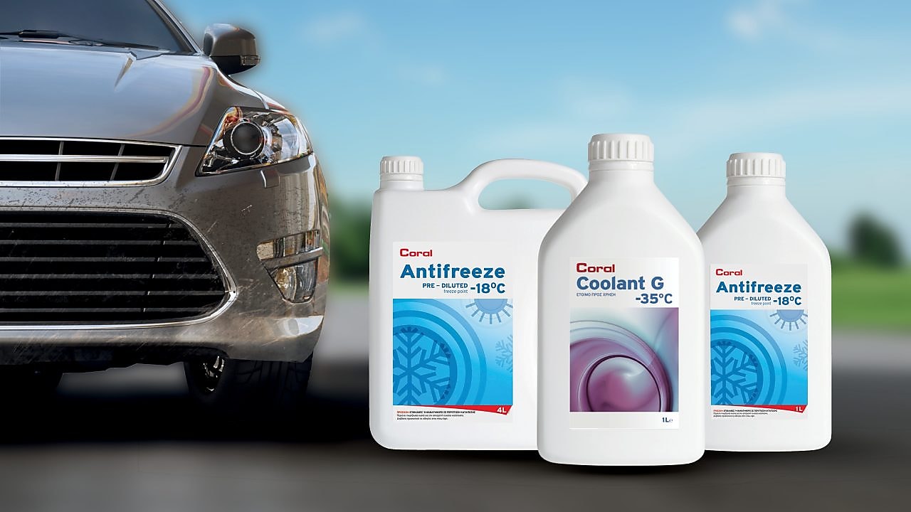 Coolants/Antifreeze liquids