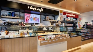 20 points with every drink or snack from I love café