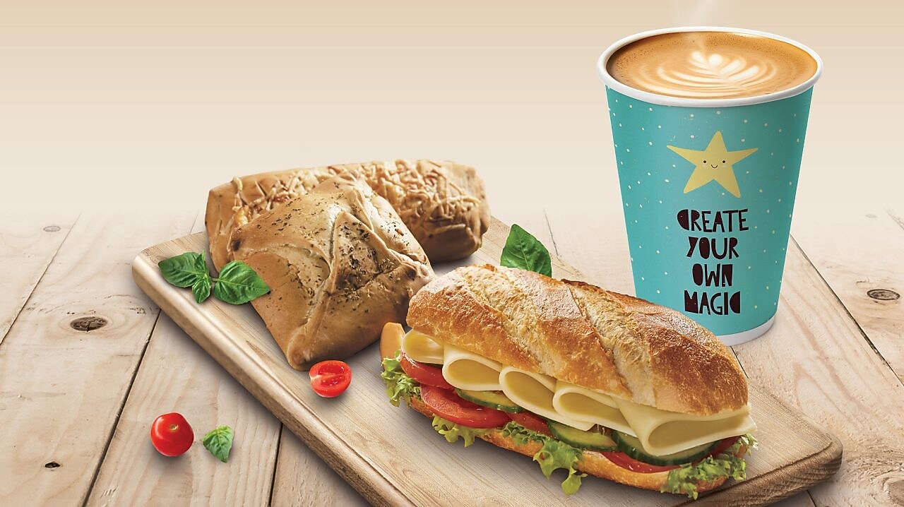 20 points with each drink or snack