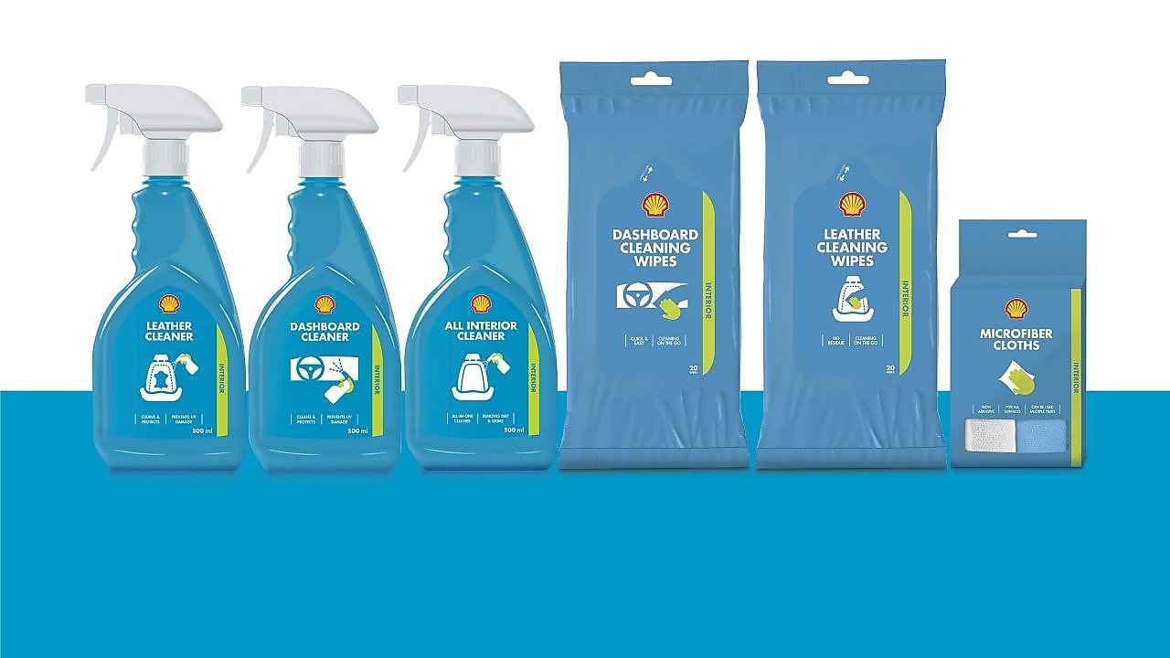 Interior Shell car care products