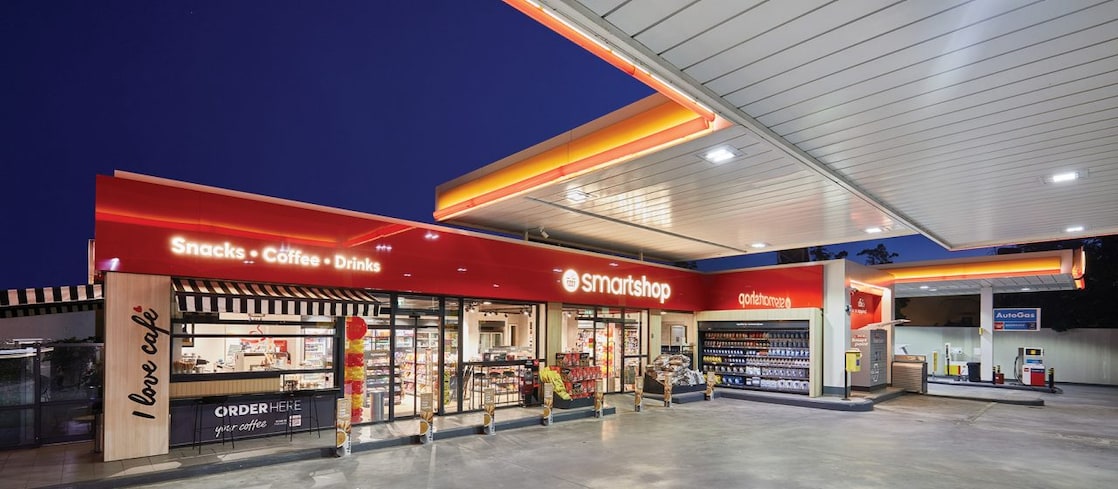 Shell Petrol Station Shop